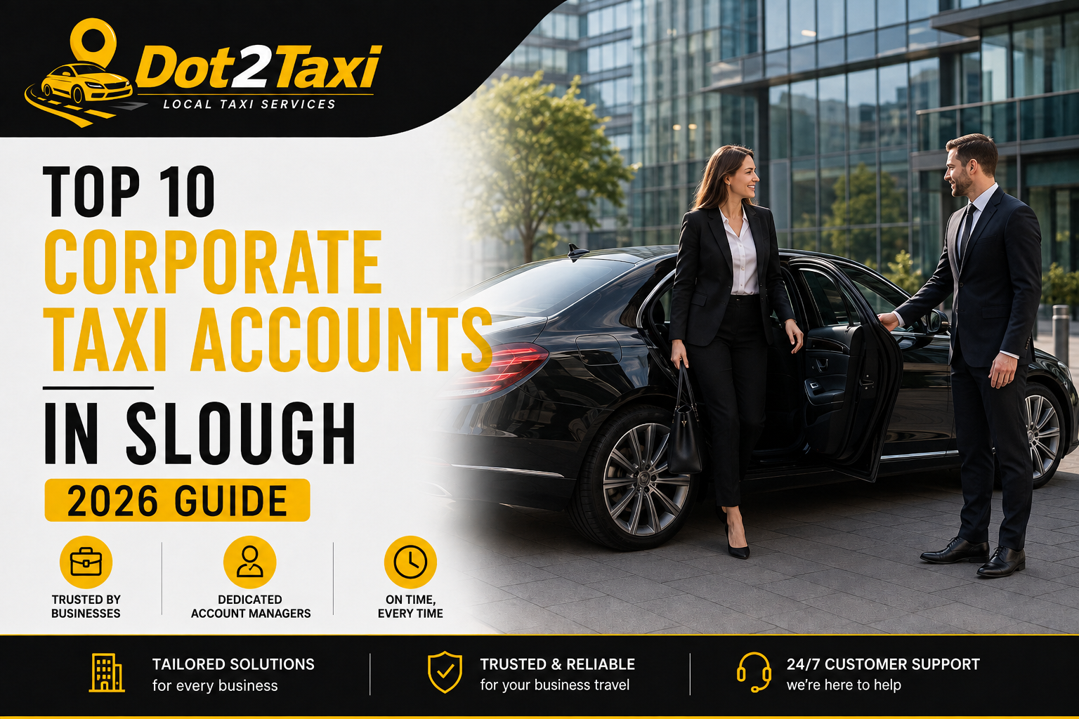 Top 10 Corporate Taxi Accounts in Slough